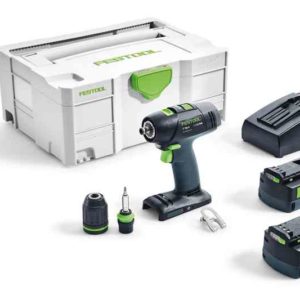 TRAPANO AVVITATORE FESTOOL T-18 LI 5,2 PLUS